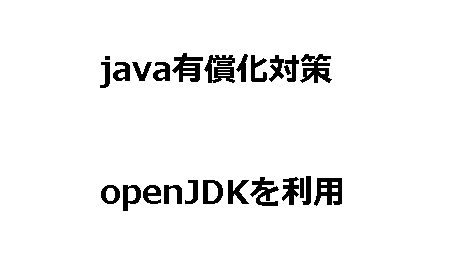 javaライセンス変更（有償化）への対応：Open JDK（オープンソース版）の利用-1